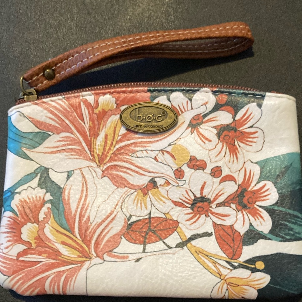 B.O.C. Floral Wristlet - Multicolor